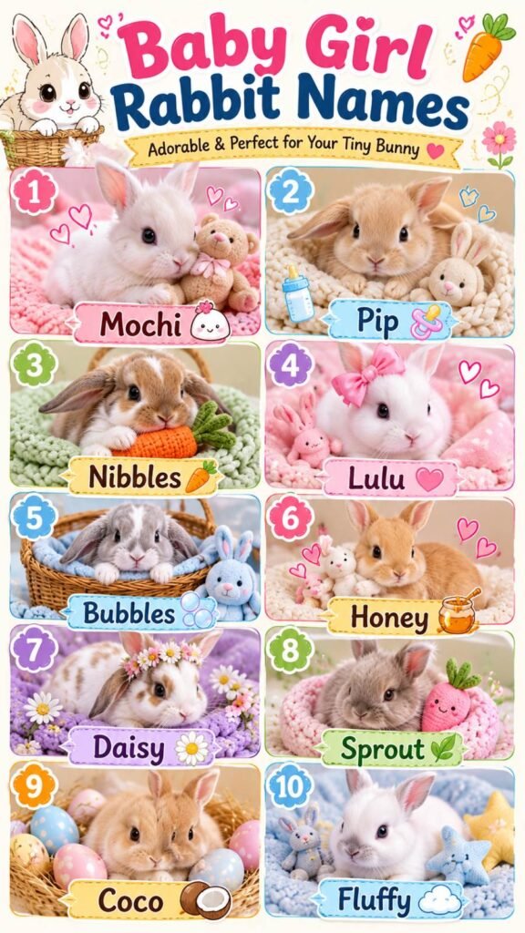 Baby Girl Rabbit Names