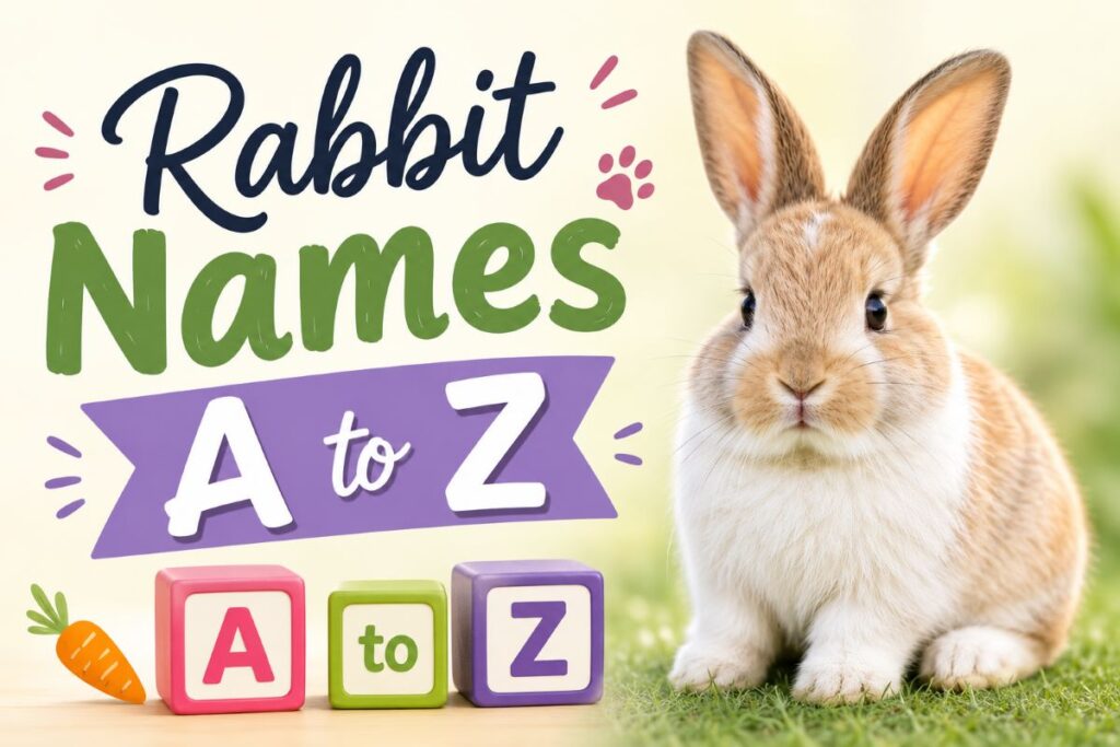 Rabbit Names A to Z