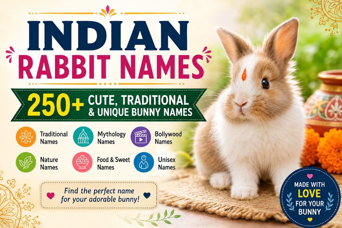 Indian Rabbit Names: 250+ Cute, Traditional & Unique Bunny Names