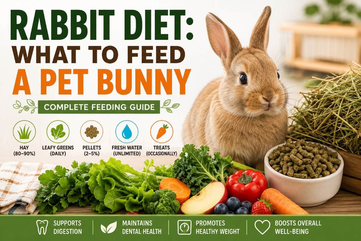 Rabbit Diet: What to Feed a Pet Bunny