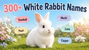 300+ White Rabbit Names: Cute, Funny & Unique Ideas